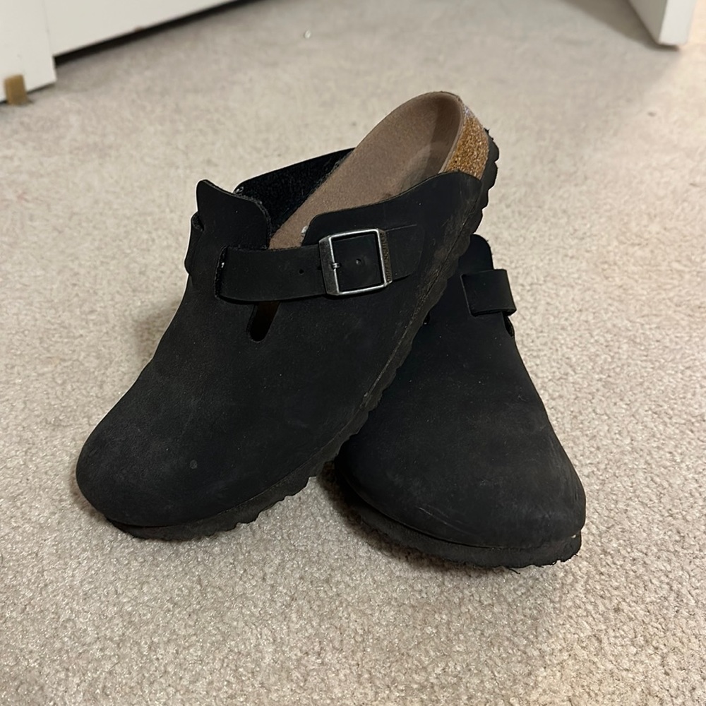 Birkenstock Suede Leather Boston